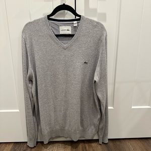 Lacoste V neck sweater